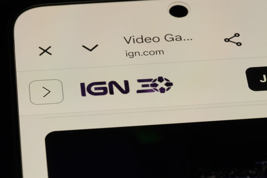 Shanghai, China-Oct.10th 2026: IGN brand logo on website