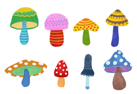 キノコのイラスト