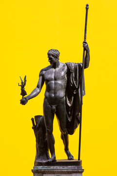 Napoleon as Mars the Peacemaker Statue in Milan, Italy