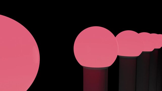 vector illustration of a pink background