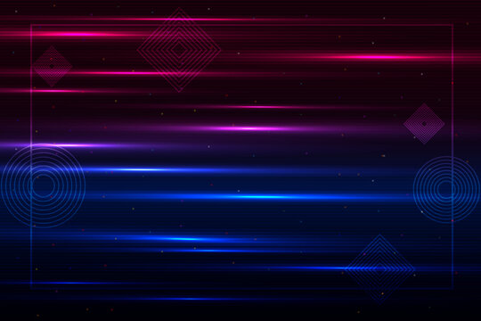 Retro 80s cyberpunk-style background, 8-bit sci-fi pixel art featuring glowing neon grids and stars, reminiscent of vintage arcade computer games.