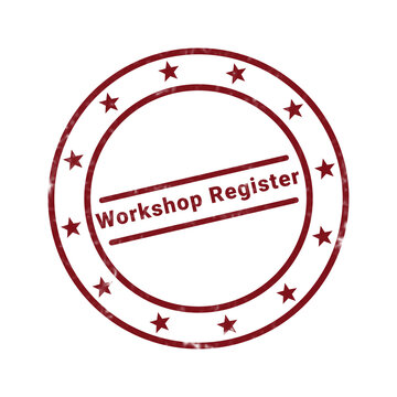 Vintage microstock badge with watermark stamp design