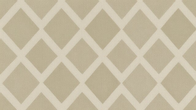 Geometric Pattern: Repeating interlocking diamonds with subtle woven visual detail