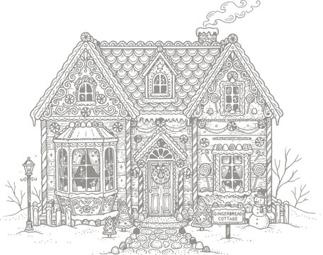 drawing of house