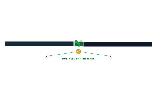 Visual metaphor for a robust business partnership and professional agreement, showcasing effective collaboration and the establishment of a strong connection between entities