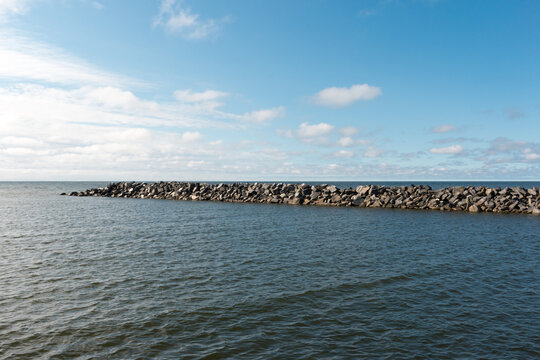 Bothnian Bay View from Marjaniemi Wavebreaker, Hailuoto, Finland