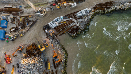 Renovation of the promenade in Ustka © Bogumił Dłubek