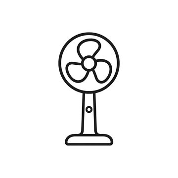 fan isolated on white