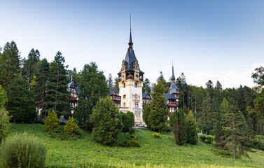 peles castle in Sinaia  Romania © Melinda Nagy