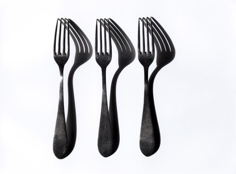 Three forks and their shadows