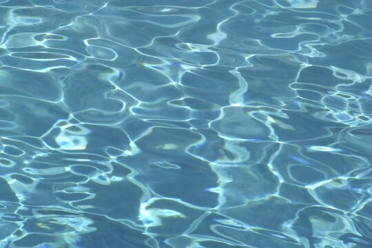 Water surface in a swimmingpool