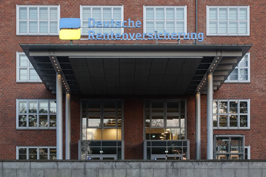 Deutsche Rentenversicherung Bund office building in Berlin, Germany