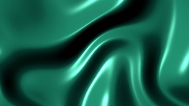 Fond de plis de tissu satin vert &eacute;meraude en boucle sans couture