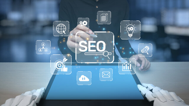 Explore the integration of SEO optimization and robotics in digital marketing strategies for enhancing online presence and driving business growth in today technology-focused environment. Salient