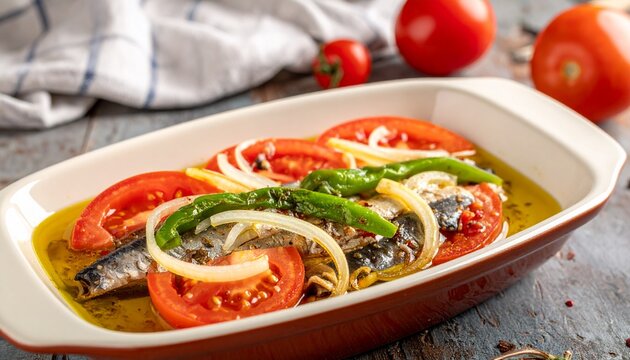 Turkish Hamsi Buğulama Black Sea Anchovy Stew