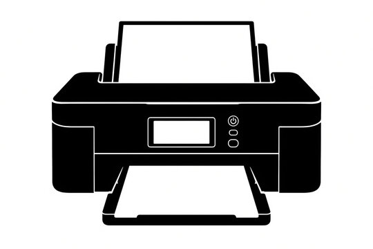 printer icon vector illustration