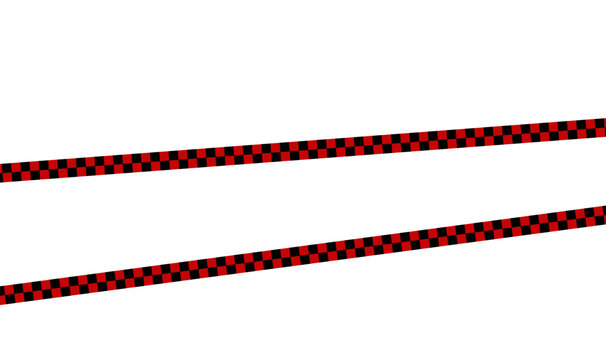 Red and Black Checkered Racing Stripes, Diagonal Motorsport Pattern