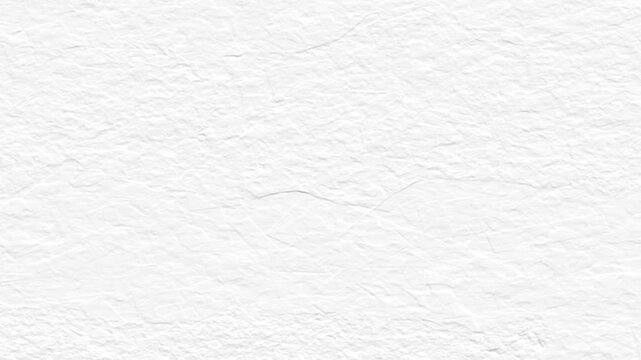 White crumpled paper texture background. Stop motion animation. Background animation of white crumpled paper. Stop-motion, White paper texture background doodle animation,