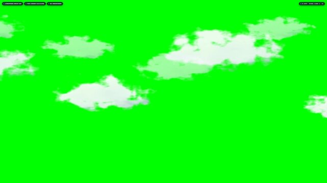 Authentic photorealistic cumulus clouds with natural fractal-eroded vapor textures, soft wispy wind-sheared edges, silver lining sunlit highlights, and cool shadow underbellies drifting serenely left