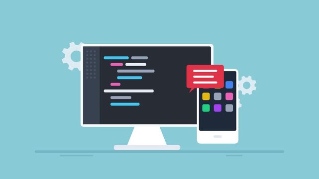 Responsive Web Design and Cross-Platform Development Animation