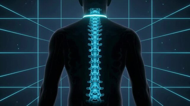 Continuous Spinal Laser Scan and Vertebral Realignment Loop