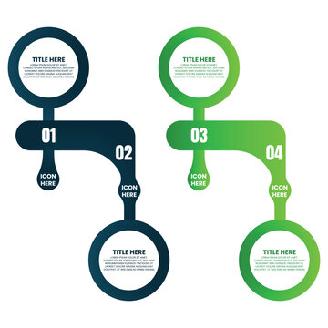 circular, infographic, rings, colors, green, red, orange, blue, steps, numbers, process, business, diagram, connection, workflow, sequence, stages, planning, strategy, project, management, progress, c