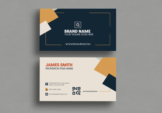 Modern Business Card Template Set