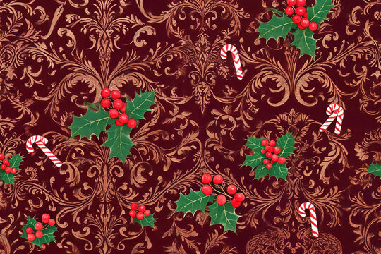 seamless pattern with flowers