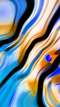 Luxurious silky swirling waves in deep royal blue and rich violet creating elegant flowing marble-like texture with luminous depth
