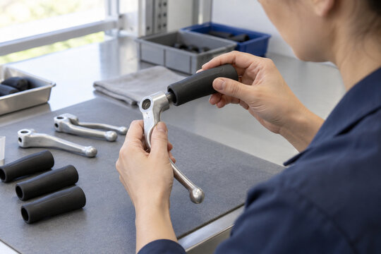 Fits a generic replacement grip into an unmounted plain lever housing