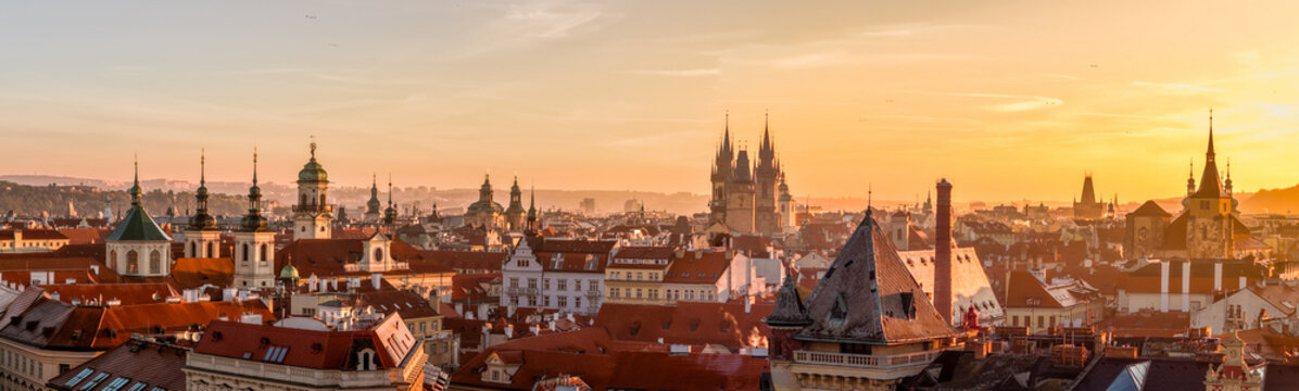 Historic Towers of Prague&rsquo;s Old Town