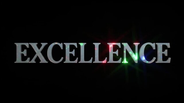 Iridescent Opal Gemstone Fire Text Effect Excellence on Black