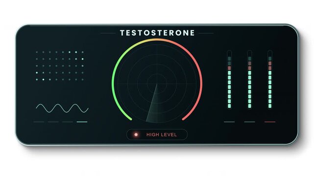 Testosterone High Level Meter Animation