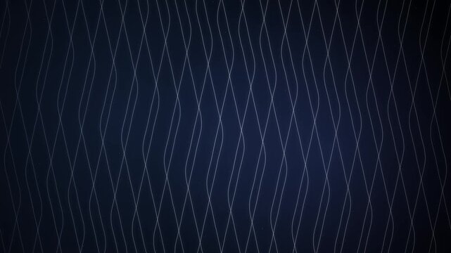 Abstract dark blue background with vertical wavy lines creating a textured pattern of delicate light blue curves.