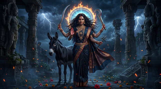 Maa kalaratri | Kalaratri