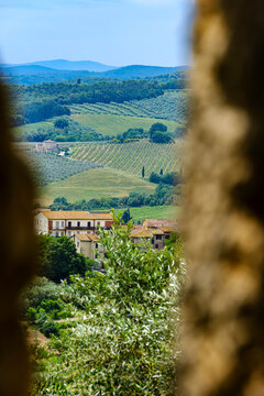 San Gimignano, Toskana, Italien
