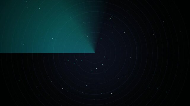Radar screen sweep rotating seamless loop motion background