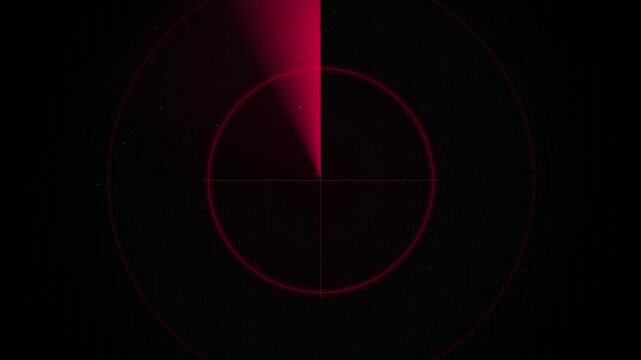 Radar screen grid target blips seamless loop motion background