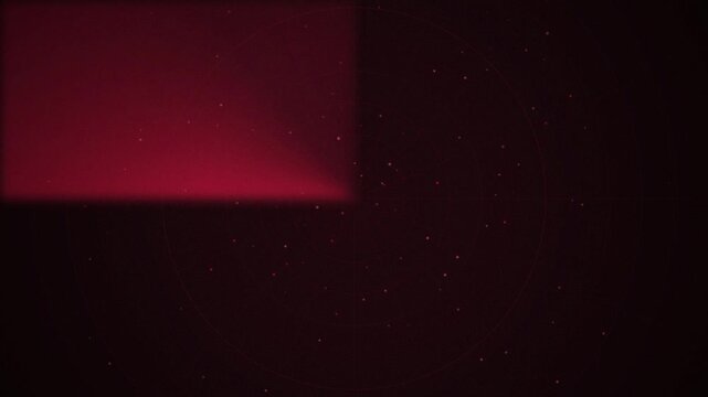 Red sonar radar display scanning seamless loop motion background