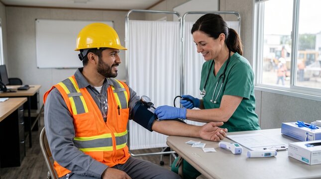 Preventive Health Screening for Male Construction Workers
