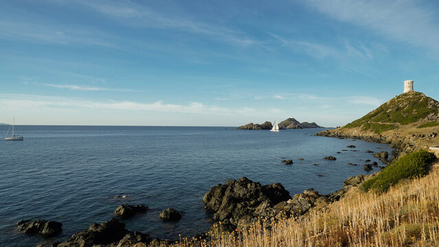La Punta della Parata (Pointe de la Parata) &egrave; una splendida penisola rocciosa situata a circa 11 chilometri a ovest del centro di Ajaccio, in Corsica, alla fine della famosa Route des Sanguinaires
