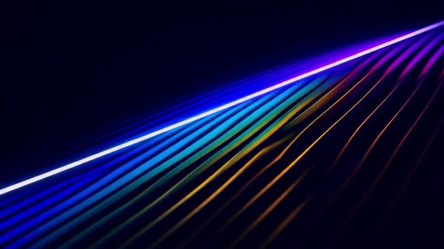Holographic Diffraction Lines with Rainbow Light