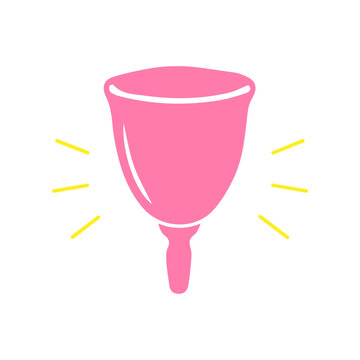 Menstrual Cup Pink Icon