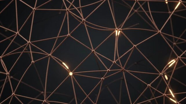 Copper Neural Mesh with Slow Traveling Signals