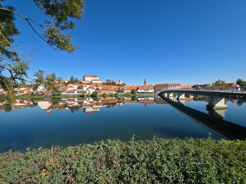 Ptuj Slowenien Altstadt Panorama