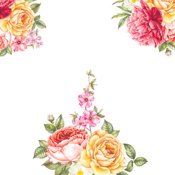 Bouquet of summer flowers.