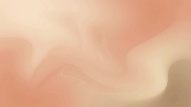 Peach Cream Ivory Gradient Background Soft Warm Neutral Gentle Glow Smooth Flowing Motion Video