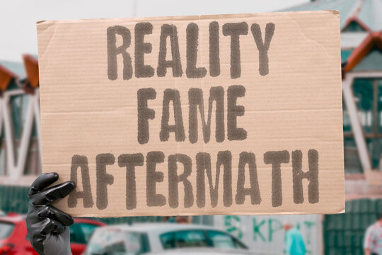 "Reality fame aftermath" Former contestants cope with sudden attention, backlash, and returning to normal life. REALITY. FAME. AFTERMATH. CONTESTANTS. SPOTLIGHT.