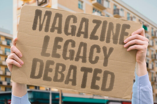 "Magazine legacy debated" Publishing empire's cultural influence divides opinion decades after its founder's death. MAGAZINE. LEGACY. DEBATED. PUBLISHING. CULTURE.