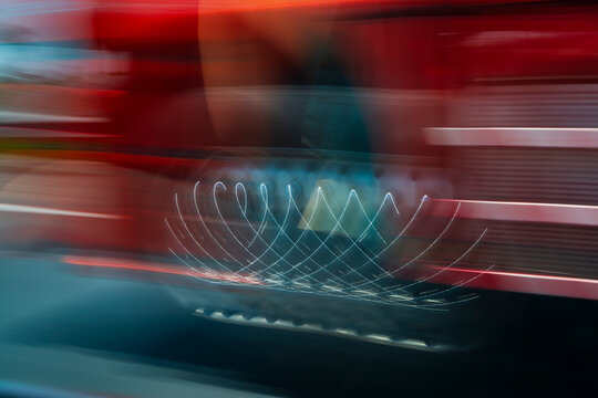 Abstract Speed Motion Blur Transport Business Background